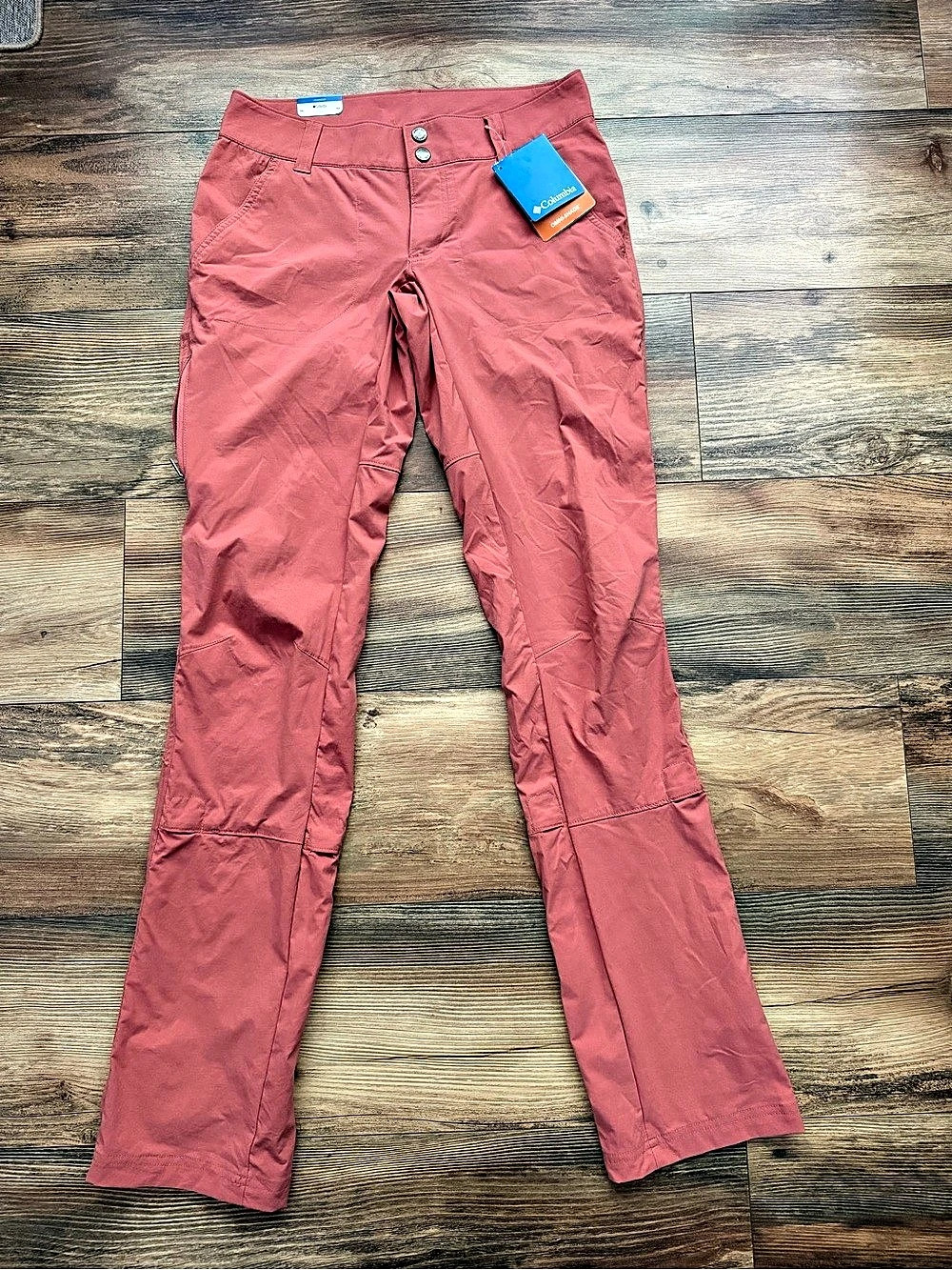 Columbia Saturday Trail Straight Leg Pants in Pink Size 4 NWT